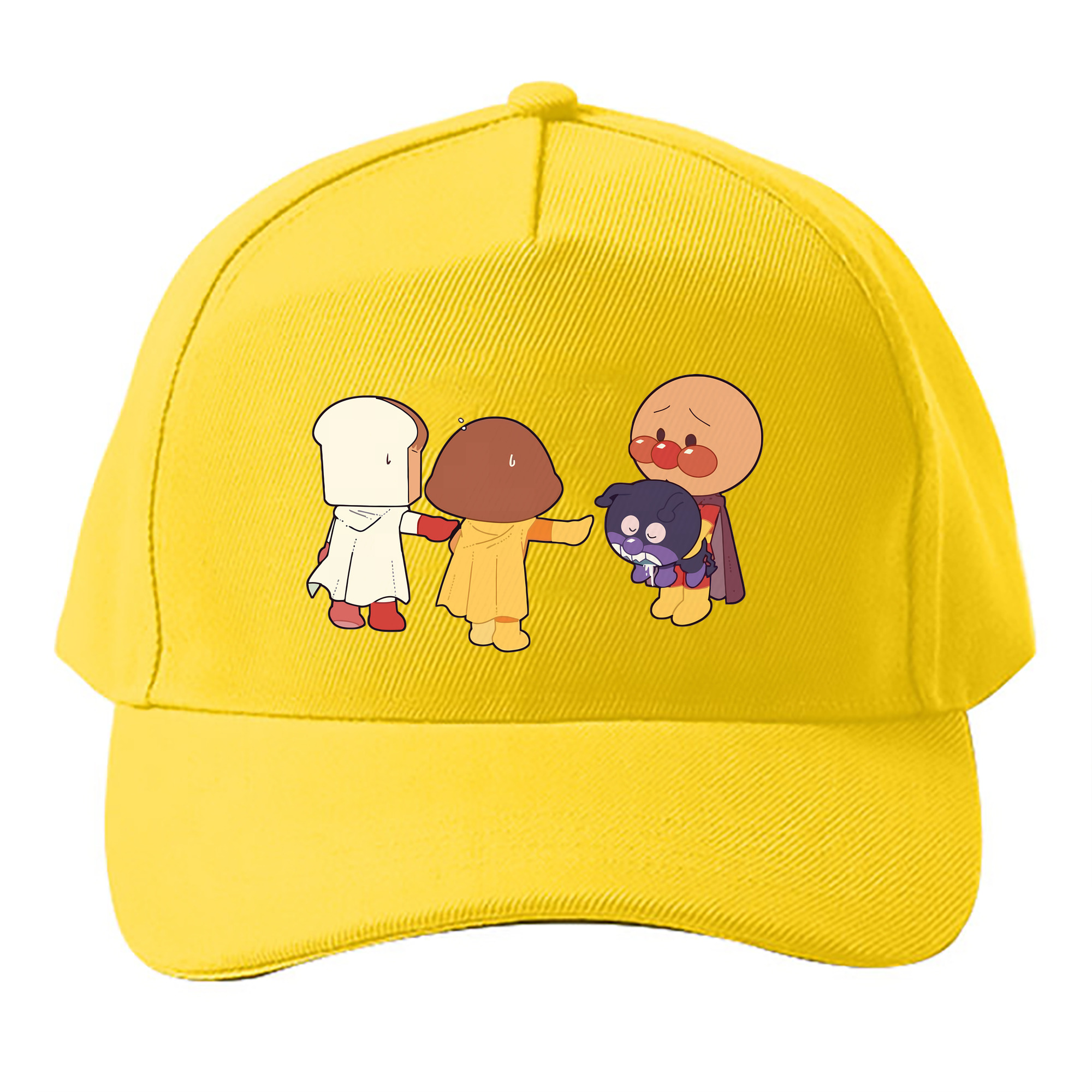 （画像用） アンパンマン Anpanman ベースボールキャップ 綿100％ 男女兼用 帽子 スポーツ